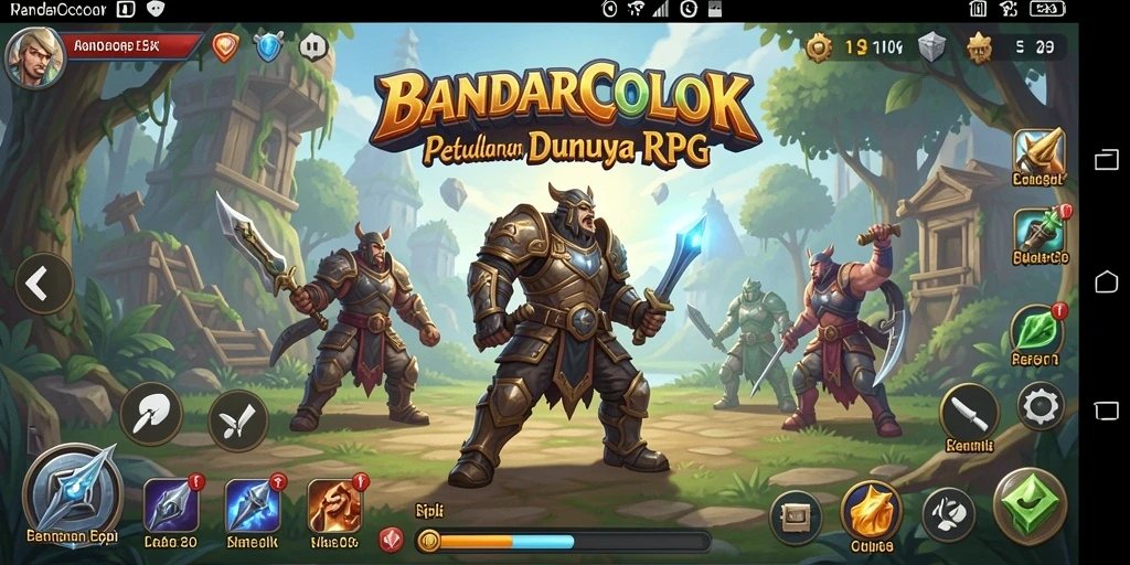 Tampilan menarik dalam gameplay RPG BANDARCOLOK.