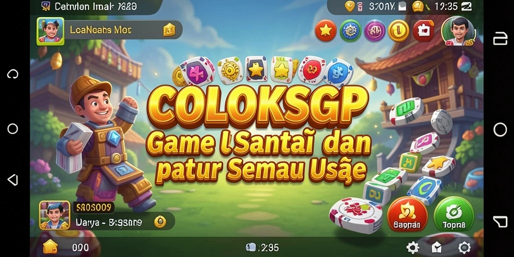 Screenshot gameplay COLOKSGP menampilkan keseruan dan interaksi pemain.