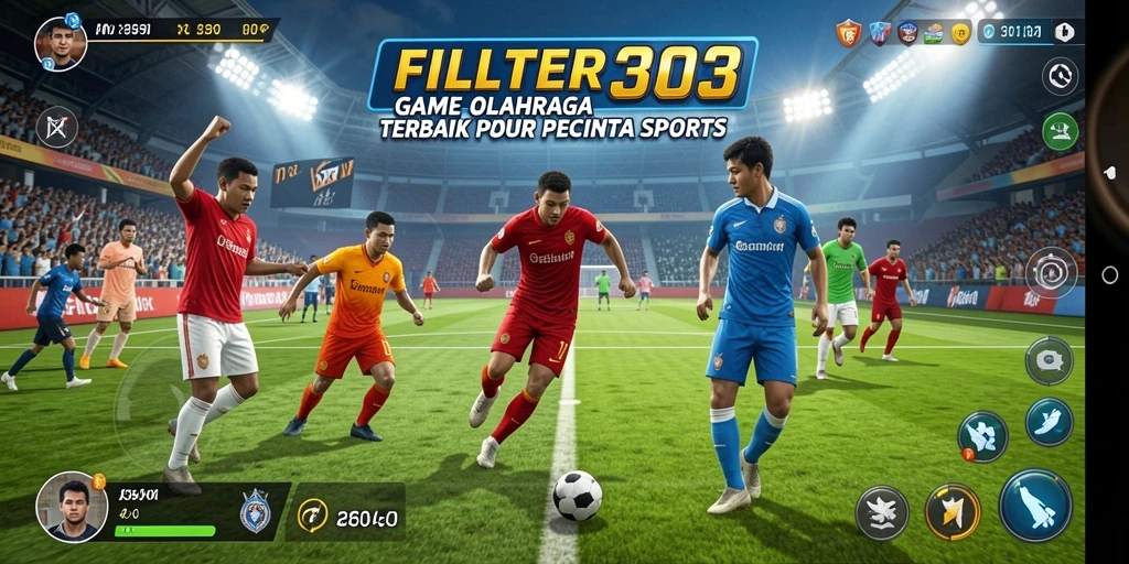 Screenshot gameplay <strong>FILTER303</strong> yang menampilkan aksi seru dalam olahraga.