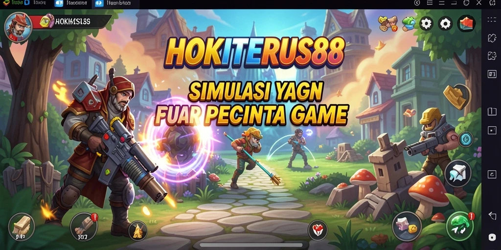 Screenshot HOKITERUS88 menampilkan gameplay simulasi yang seru.