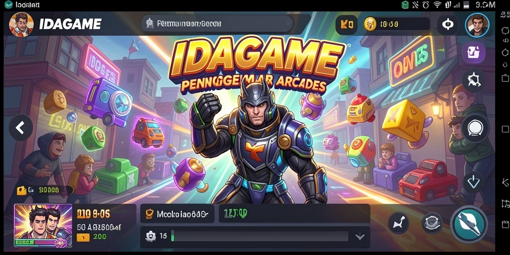 Gambaran menarik dari gameplay seru IDAGAME.