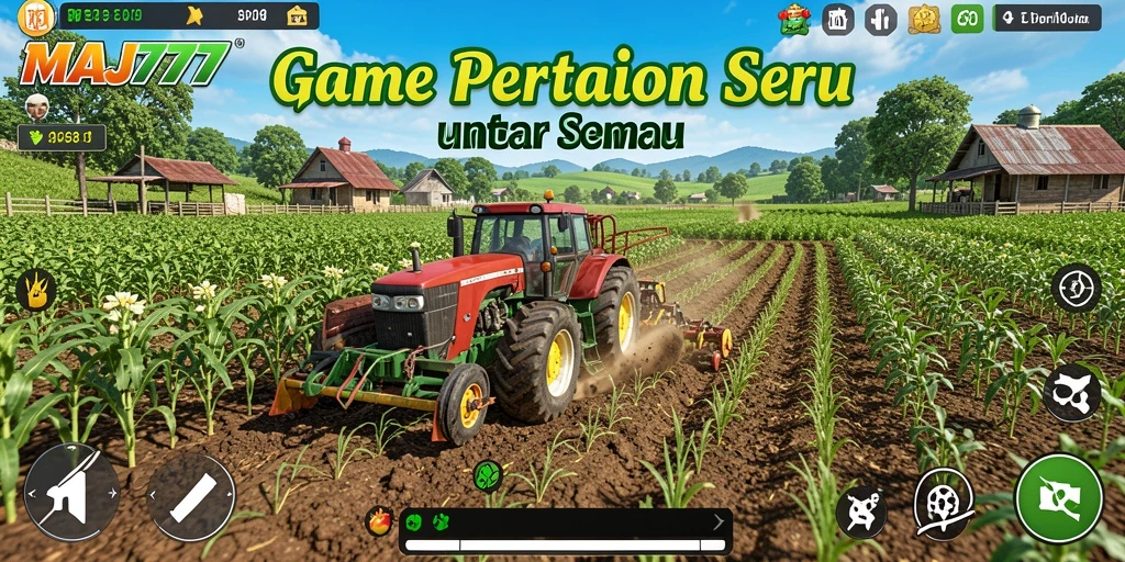 Gameplay seru di MAJ777 dengan aktivitas bertani yang menantang.