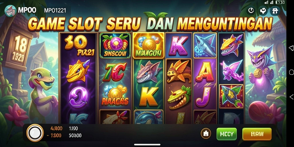Screenshot MPO1221 menampilkan gameplay Slot yang seru dan menarik.
