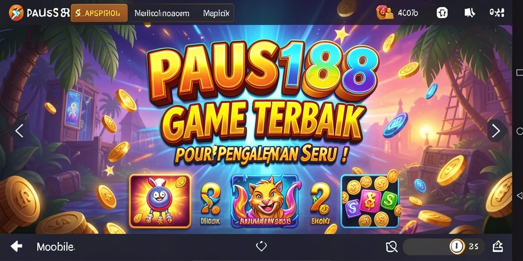 Tampilan gameplay PAUS188 yang mendebarkan dan penuh warna.