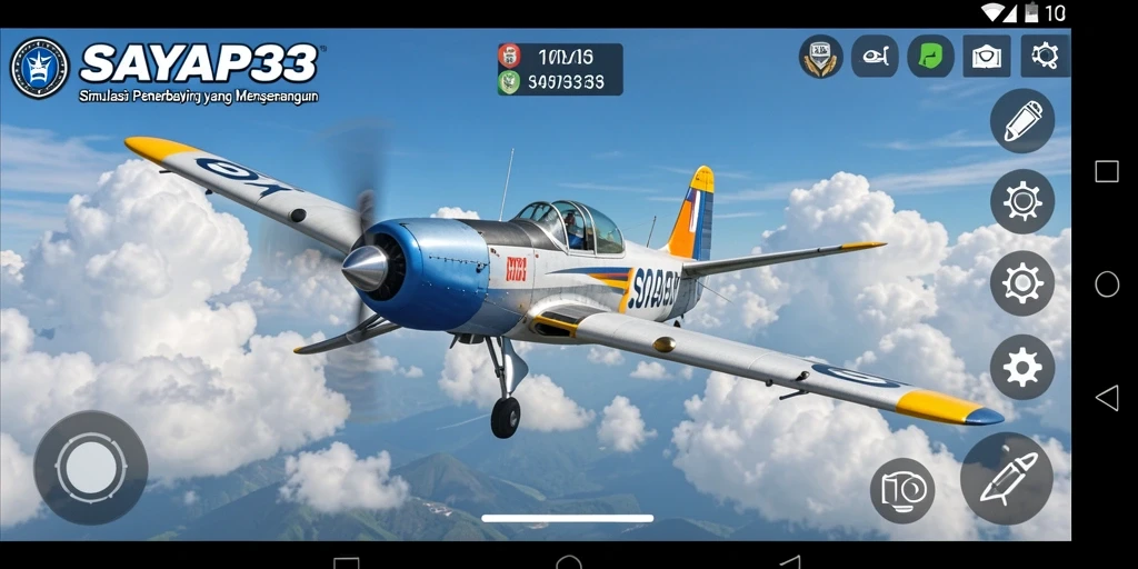Tampilan gameplay SAYAP33 yang realistis dan menarik.