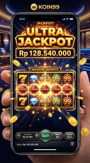 Proses pengunduhan yang sederhana pada koin99.
